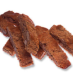 Quarisimali, or almond biscotti, are twice-baked cookies with whole crunchy almonds.