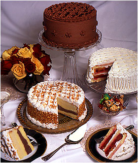 Traditional wedding cakes in italy